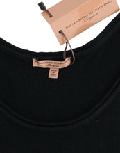 Black Knit Top Knitted Sweater 100% Cashmere Ermanno Scervino