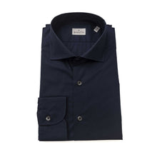 Bagutta Blue Cotton Men Shirt
