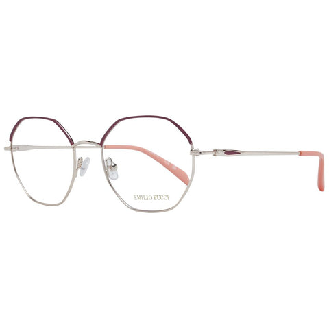 Red Women Glasses Frame Emilio Pucci