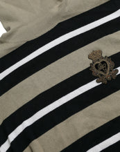 Dolce & Gabbana Multicolor Stripe Wool Logo Pullover Sweater