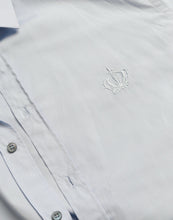 Dolce & Gabbana Sky Blue Cotton Men Formal GOLD Dress Shirt