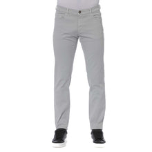 Gray Cotton Men Jeans Trussardi Jeans