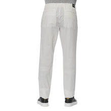 White Cotton Men's Jeans Trussardi Jeans