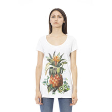 White Cotton Women T-Shirt Just Cavalli