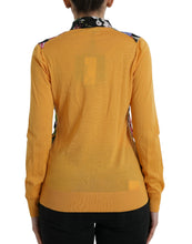 Dolce & Gabbana Multicolor Patchwork Cashmere Henley Sweater