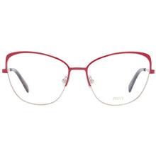 Red Women Glasses Frame Emilio Pucci