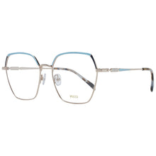 Gold Women Glasses Frame Emilio Pucci