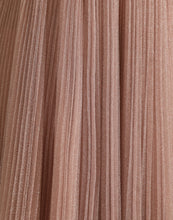 Dolce & Gabbana Light Lilac Pleated Lame Tulle One Shoulder Dress
