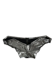 Dolce & Gabbana Silver Polyester Stretch Top