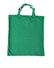 Prada Green Jersey Fabric Logo Shoulder Shopping Tote Shopping Bag