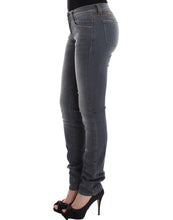Gray Slim Jeans Denim Pants Skinny Leg Stretch Ermanno Scervino