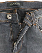 Gray Slim Jeans Denim Pants Skinny Leg Stretch Ermanno Scervino
