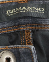 Gray Slim Jeans Denim Pants Skinny Leg Stretch Ermanno Scervino