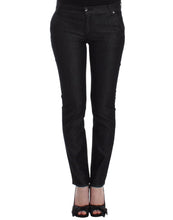 Black Slim Jeans Denim Pants Skinny Leg Stretch Ermanno Scervino