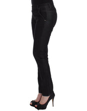 Black Slim Jeans Denim Pants Skinny Leg Stretch Ermanno Scervino