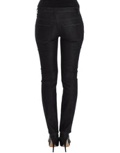 Black Slim Jeans Denim Pants Skinny Leg Stretch Ermanno Scervino