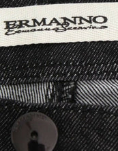 Black Slim Jeans Denim Pants Skinny Leg Stretch Ermanno Scervino
