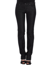 Black Slim Jeans Denim Pants Skinny Leg Stretch Ermanno Scervino
