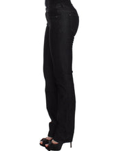 Black Slim Jeans Denim Pants Skinny Leg Stretch Ermanno Scervino