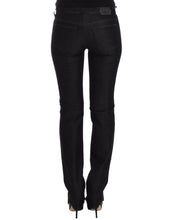 Black Slim Jeans Denim Pants Skinny Leg Stretch Ermanno Scervino