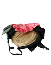 Dolce & Gabbana Black Viscose White Hair Parrucchiera Headband Diadem