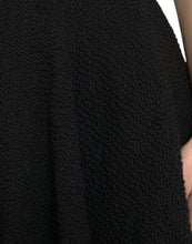 Dolce & Gabbana Black High Waist A-line Knee Length Skirt