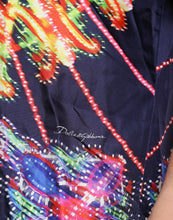 Dolce & Gabbana Multicolor Luminarie Silk Casual Shirt