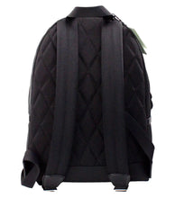 Abbeydale Branded Stamp Black Nylon Backpack Shoulder Bookbag Burberry