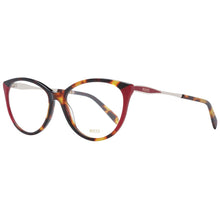 Red Women Glasses Frame Emilio Pucci