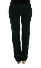 Green Cotton Corduroys Jeans Dolce & Gabbana