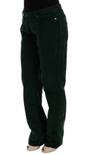 Green Cotton Corduroys Jeans Dolce & Gabbana