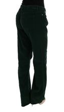 Green Cotton Corduroys Jeans Dolce & Gabbana