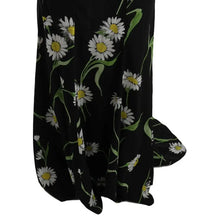 Sunflower Silk Stretch Sheath Dress Dolce & Gabbana