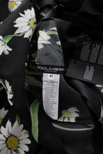 Multicolor Silk Sunflower Print Long Maxi Dress Dolce & Gabbana