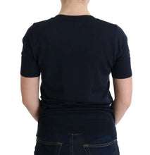 Blue 100% Lana Wool Blouse Top MARGHI LO'
