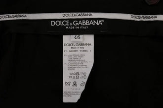 Purple Wool Stretch Formal Pants Dolce & Gabbana