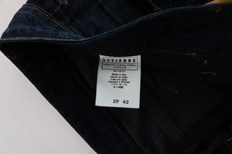 Blue Cotton Regular Fit Denim Jeans Costume National