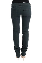 Gray Cotton Superslim Denim Jeans Costume National