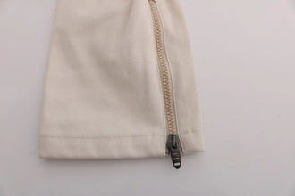 White Slim Fit Casual Jeans Ermanno Scervino