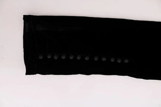 Black Velvet Slim Fit Pants Ermanno Scervino