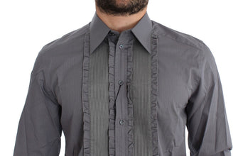 Purple Torero GOLD Slim Fit Dress Shirt Dolce & Gabbana