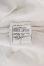 White Cotton Slim Fit Casual Pants Ermanno Scervino