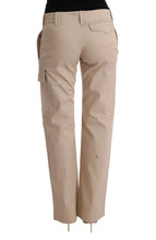 Beige Cotton Wool Regular Fit Pants Ermanno Scervino
