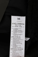 Black Lace Red Heart Shift Dress Dolce & Gabbana