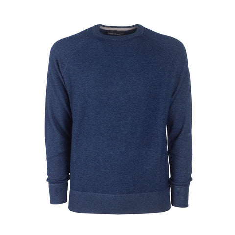 Light Blue Cashmere Men Sweater Emilio Romanelli