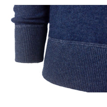 Light Blue Cashmere Men Sweater Emilio Romanelli
