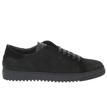 Black Calfskin Women Sneaker Off-White