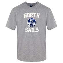 Gray Cotton Men T-Shirt North Sails