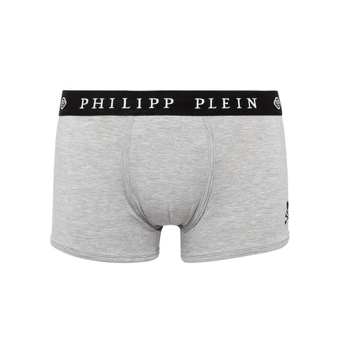 Brown Cotton Men Boxer Pack Philipp Plein