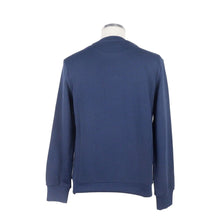 Blue Cotton Men Sweater Bikkembergs